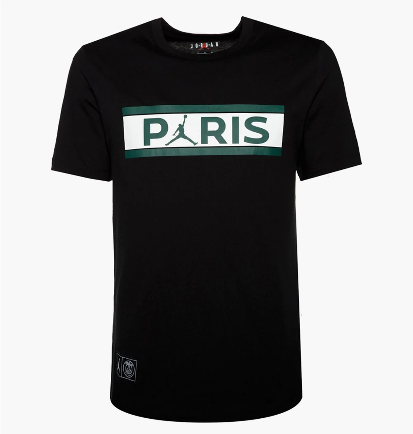 Футболка чоловіча Air Jordan M J Psg Wordmark Tee Black DB6510-010