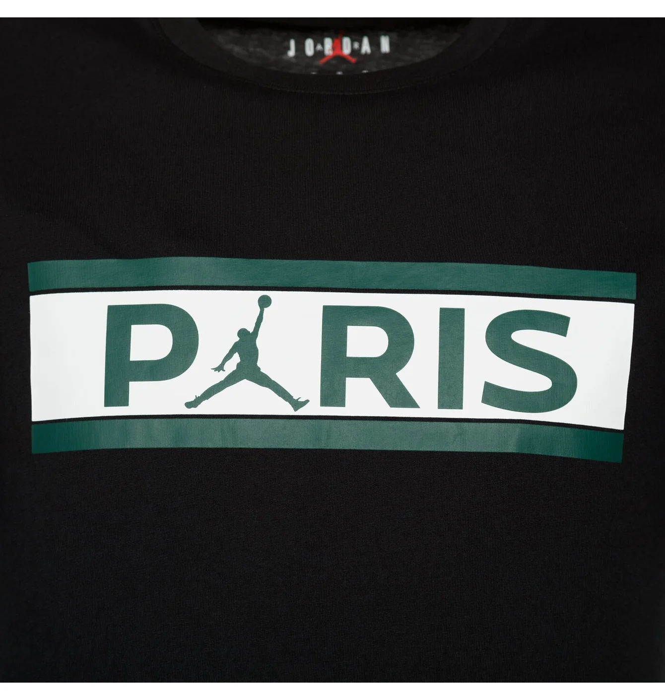 Футболка чоловіча Air Jordan M J Psg Wordmark Tee Black DB6510-010