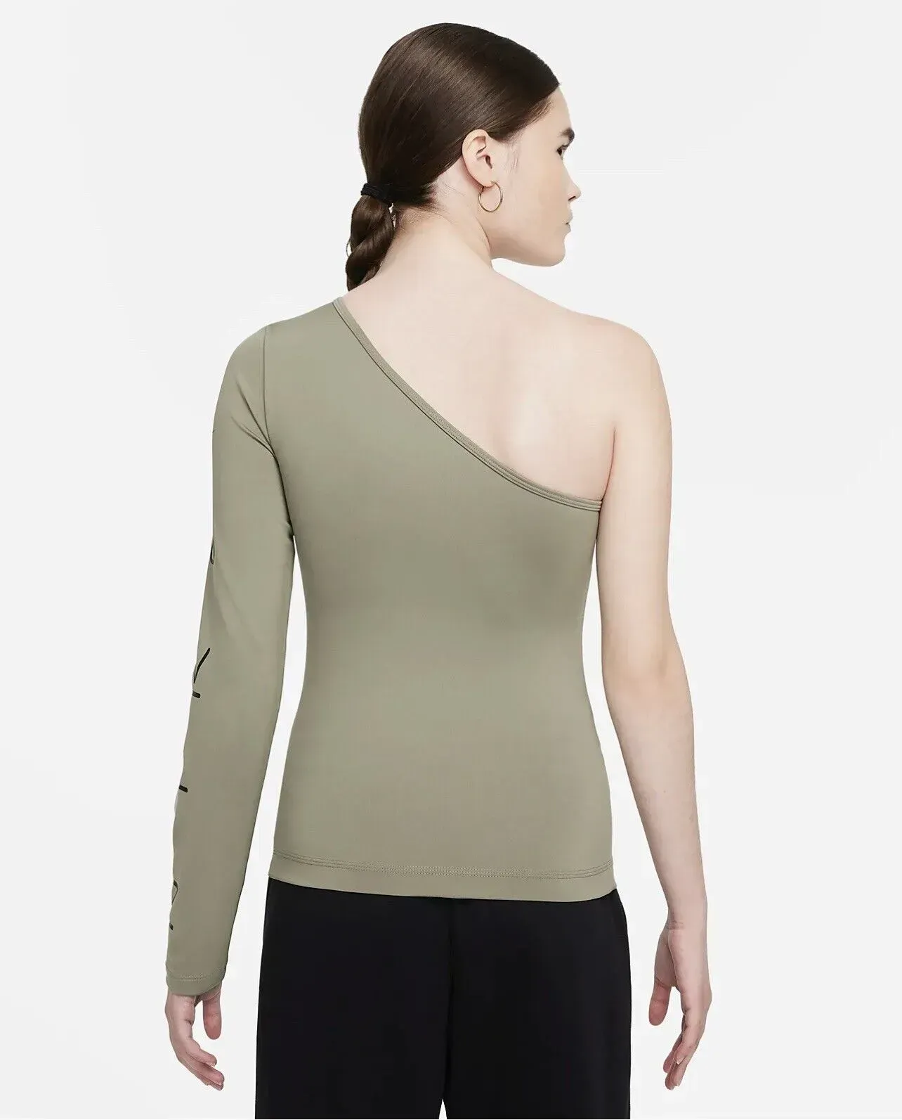 Спортивний топ жіночий Nike Sportswear Asymmetrical Long-Sleeve Top (CZ8188-320)