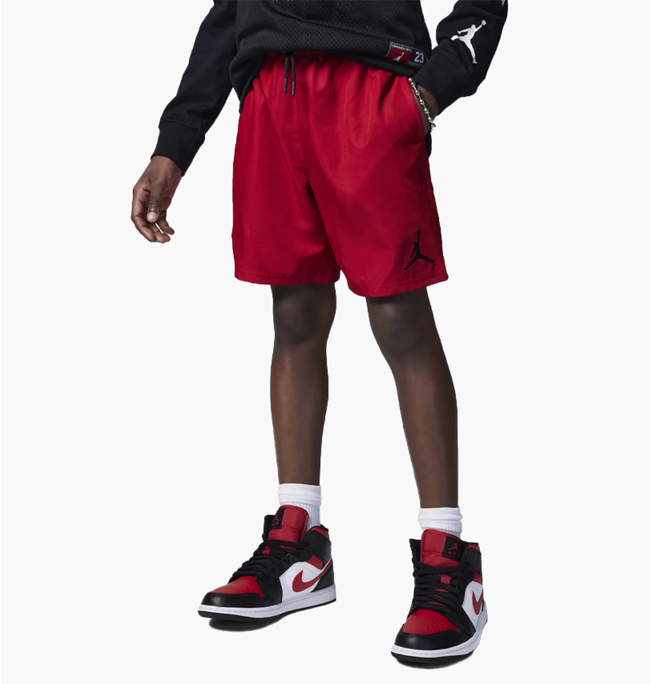 Шорти дитячі Air Jordan Big Kids Shorts Red 95B466-R78