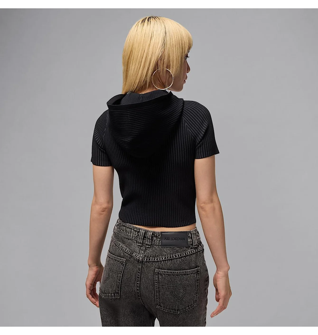Кофта жіноча Air Jordan Flight WomenS Full- Zip Knit Top Black HQ9205-010
