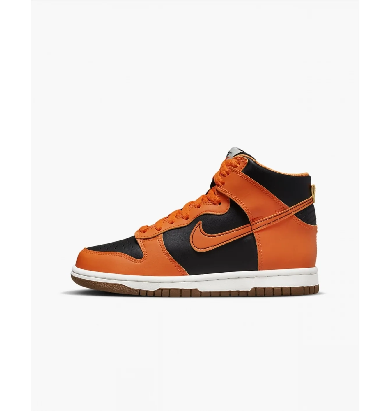 Кросівки дитячі Nike Dunk High Orange/Black DB2179-004