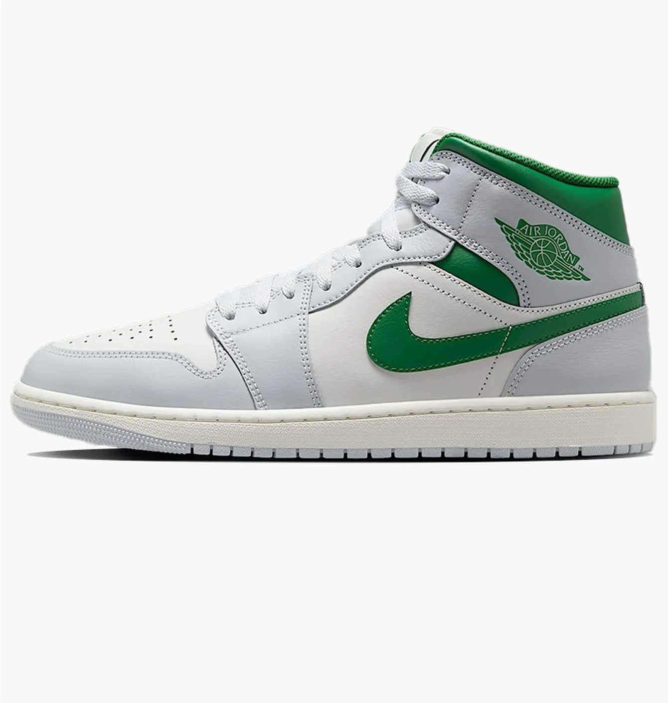 Кросівки чоловічі Air Jordan 1 Mid Grey/White DQ8426-142