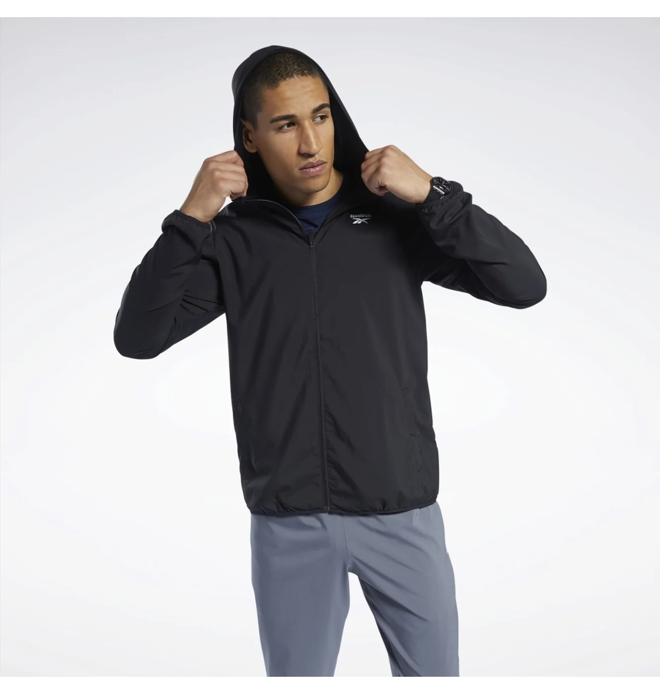 Куртка чоловіча Reebok Training Essentials Black FP9172