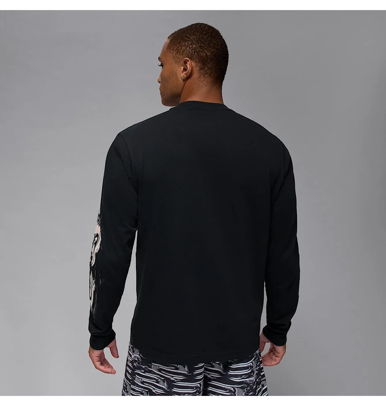 Лонгслів чоловічий Air Jordan Sport Dri-Fit Black HQ9038-010