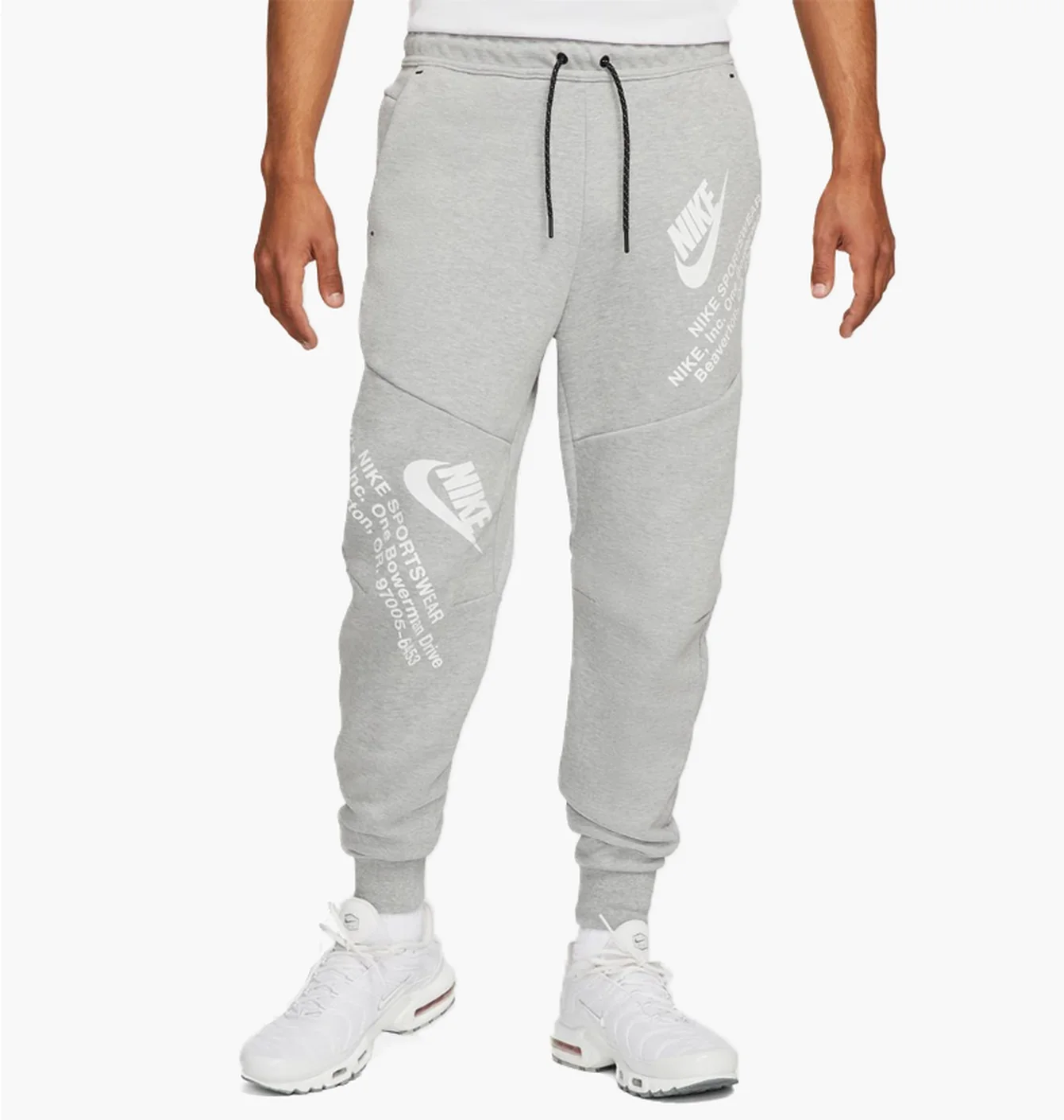Штани чоловічі Nike M Nsw Tch Flc Gx Cb Jggr Grey DM6480-063