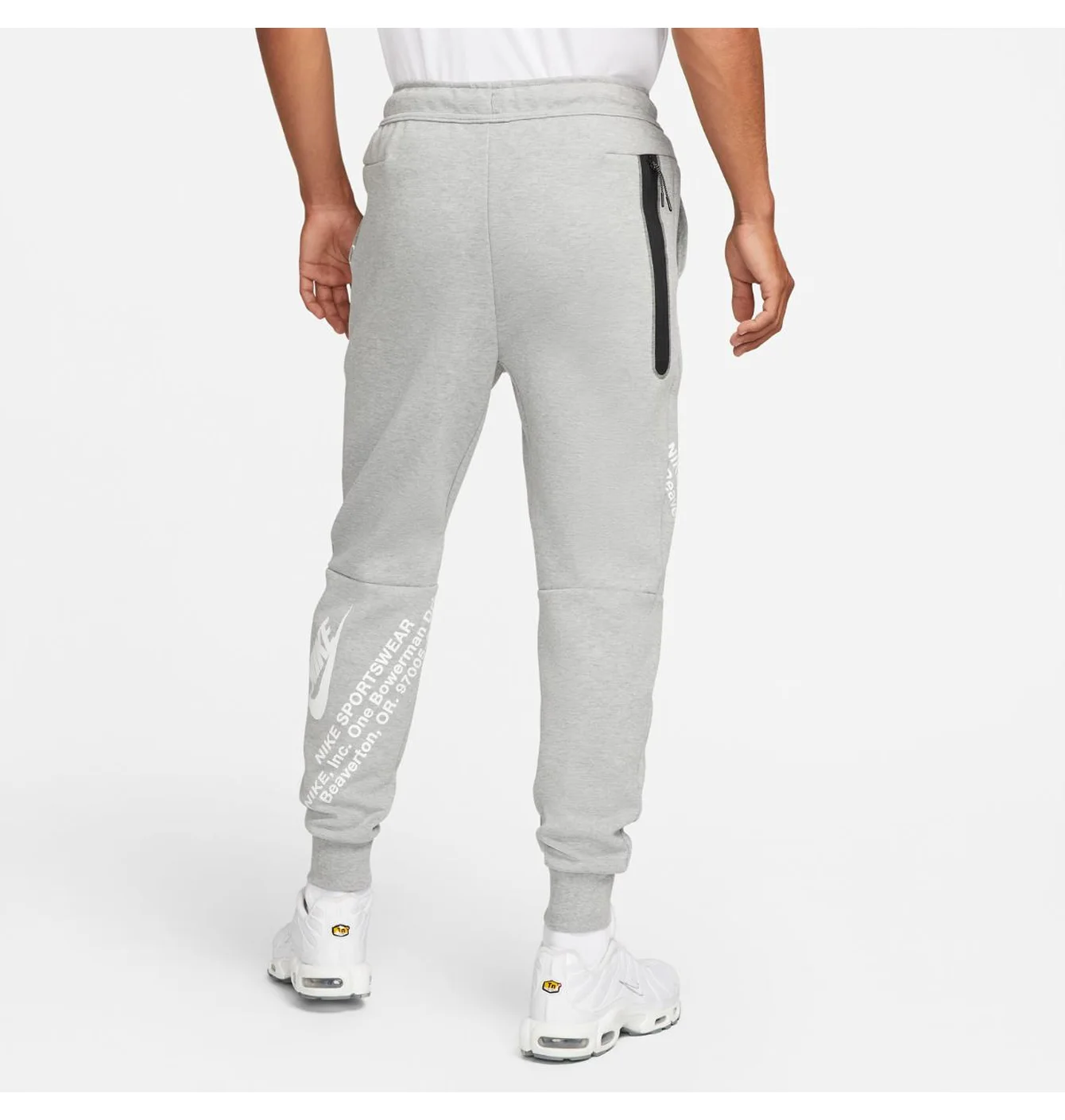 Штани чоловічі Nike M Nsw Tch Flc Gx Cb Jggr Grey DM6480-063