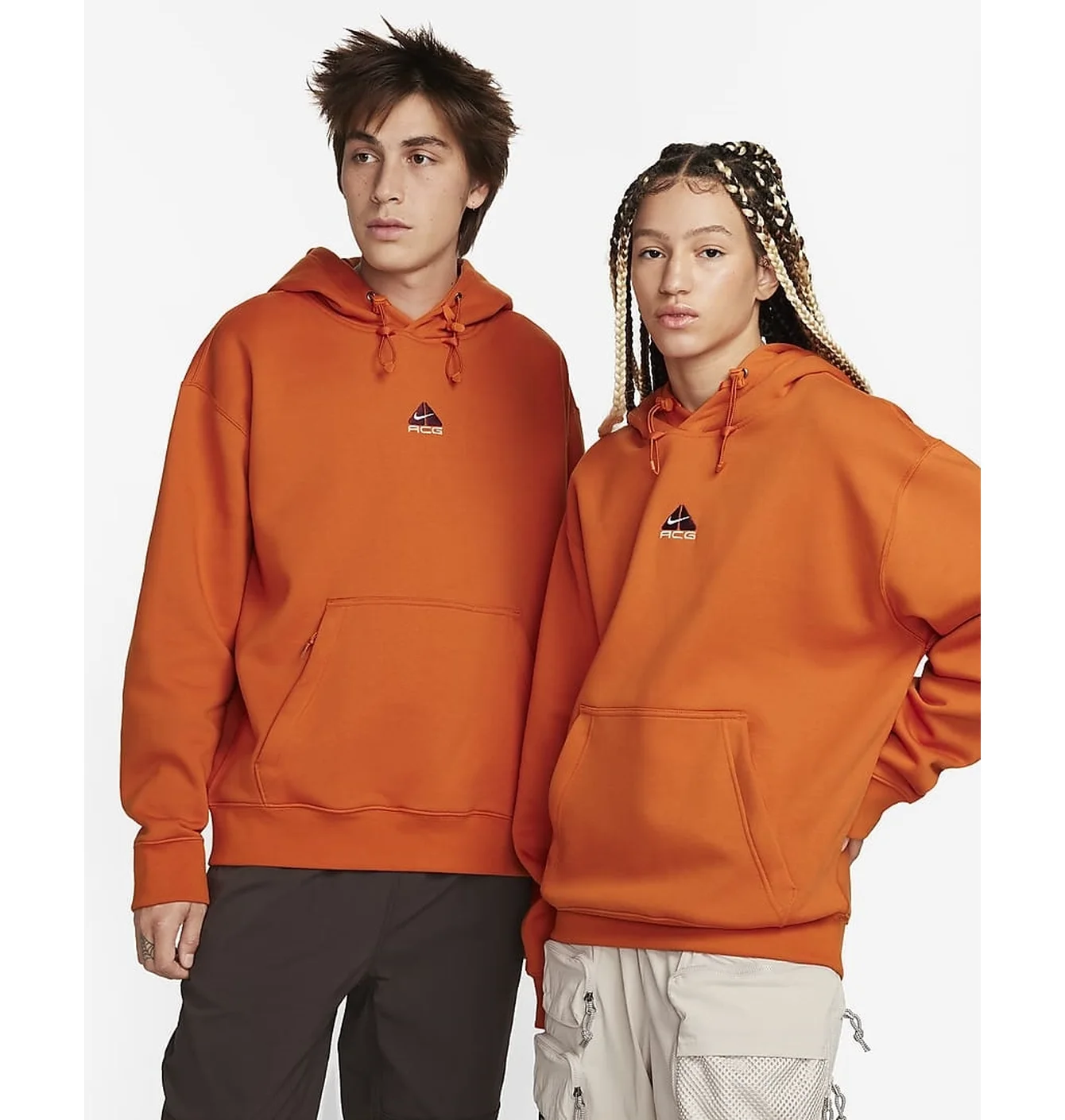 Худі чоловіче Nike Acg Therma-Fit Orange DH3087-893