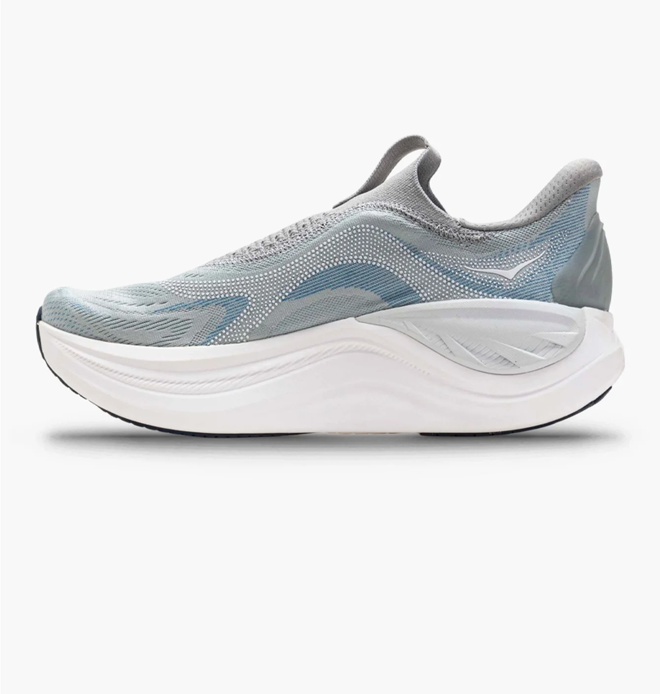 Кросівки чоловічі Hoka Skyward Laceless Grey/Blue 1168876-STSTL