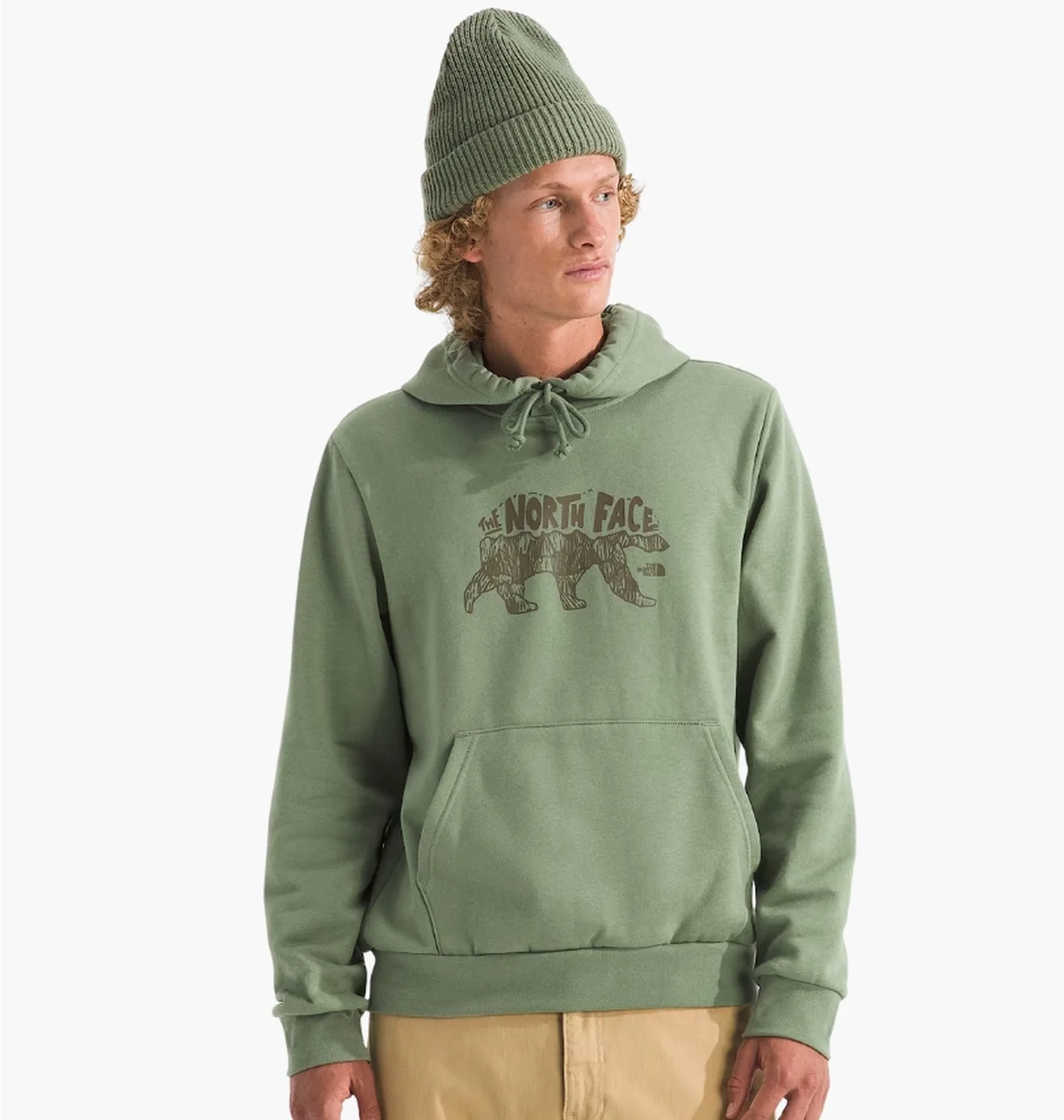 Худі чоловіче The North Face Evolution Tnf Bear Olive NF0A8FMWBO9