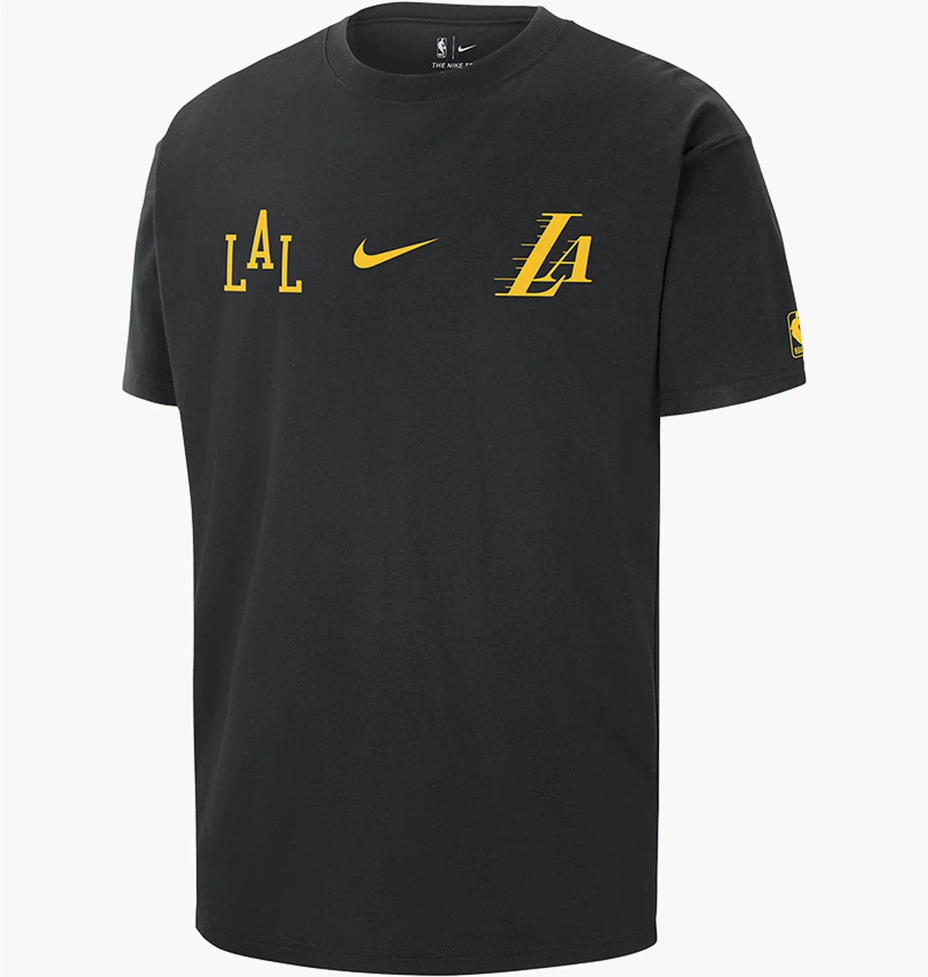 Футболка чоловіча Nike T-Shirt Nba Courtside Max90 Los Angeles Lakers 2023/24 City Edition Black FN2006-010