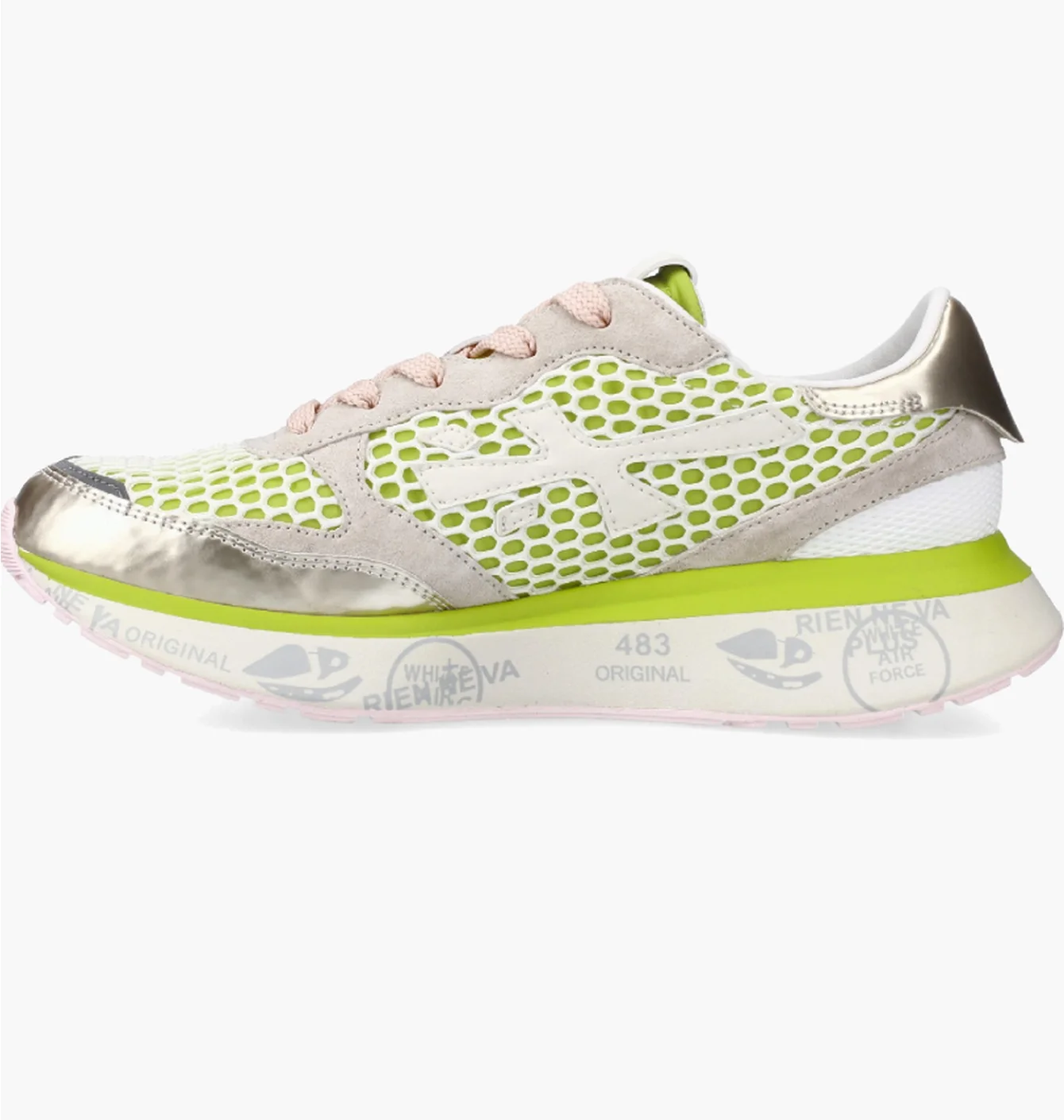Кросівки жіночі Premiata Lauryn Green/Green LAURYN-7487