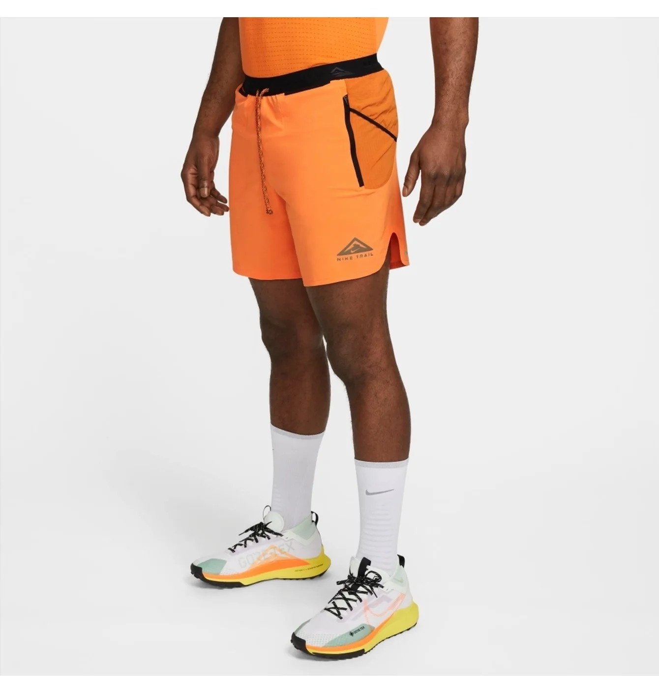 Шорти чоловічі Nike Trail Second Sunrise Dri-Fit Brief-Lined 7 Running Shorts Orange FB4194-885