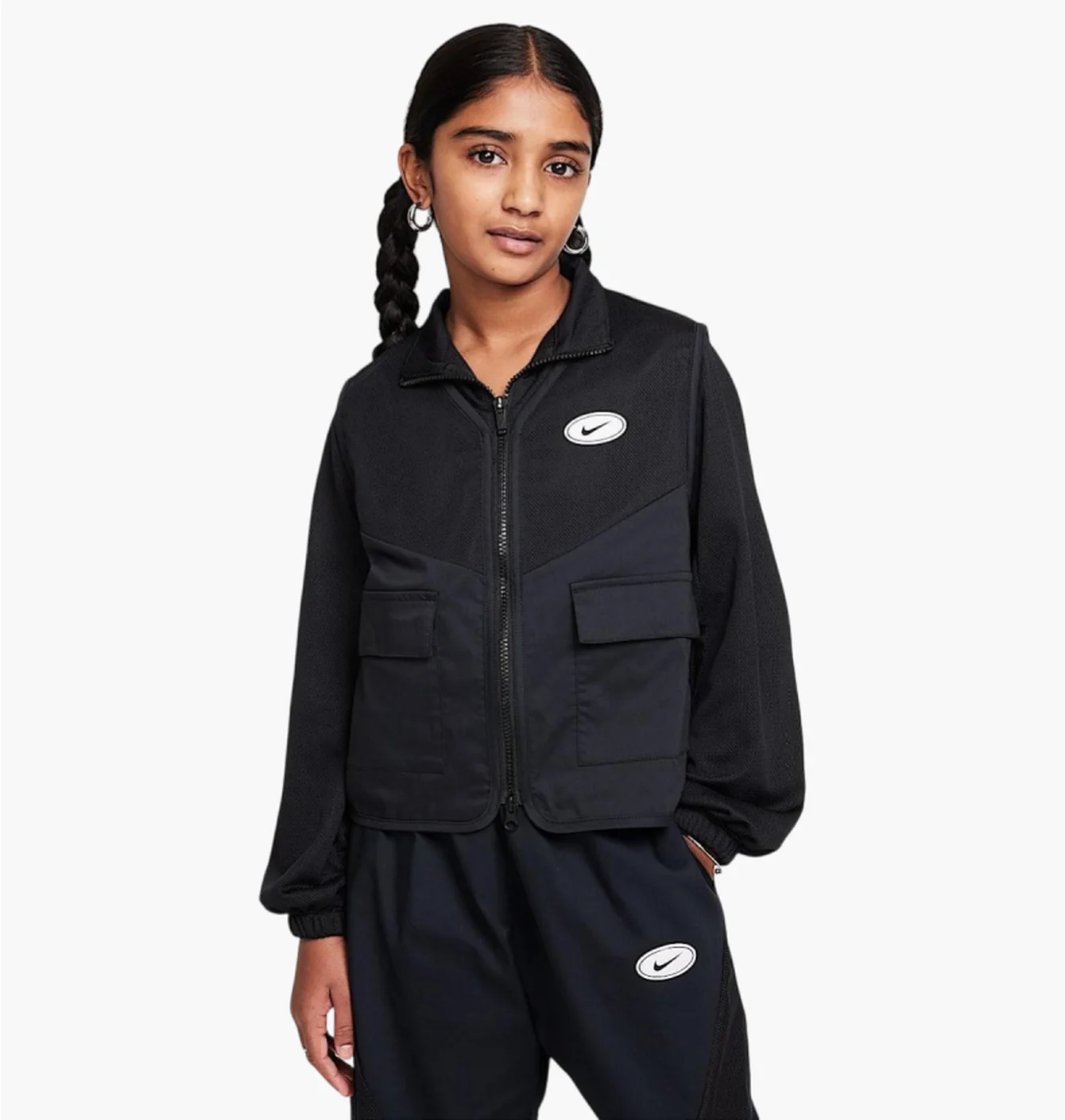 Куртка дитяча Nike Nsw Jkt Dance -Pd Black HF8205-010