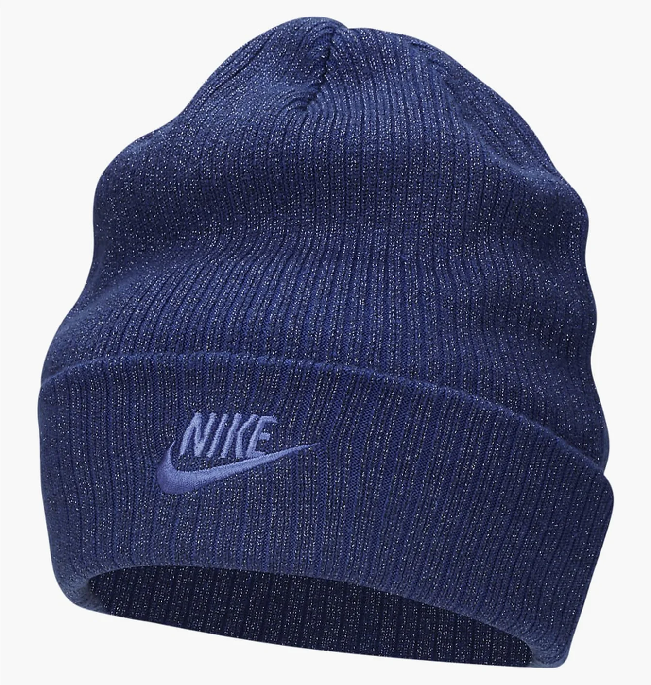 Шапка унісекс Nike Peak Beanie Sc Metallic L Blue FJ8687-455