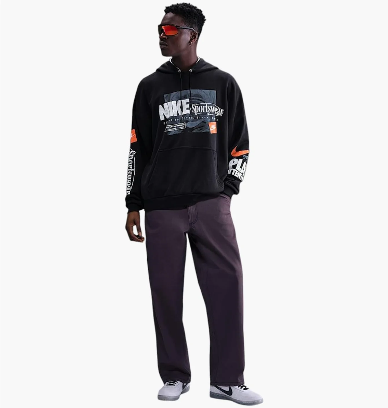 Худі чоловіче Nike Mens Lifestyle Hoodie Black IB8257-045