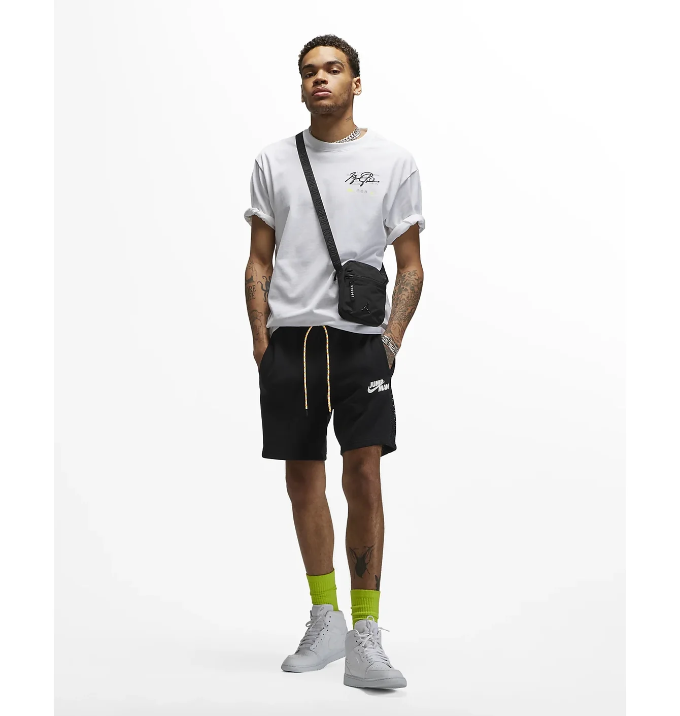 Шорти чоловічі Air Jordan Jumpman Mens Fleece Shorts Black Dm3009-010