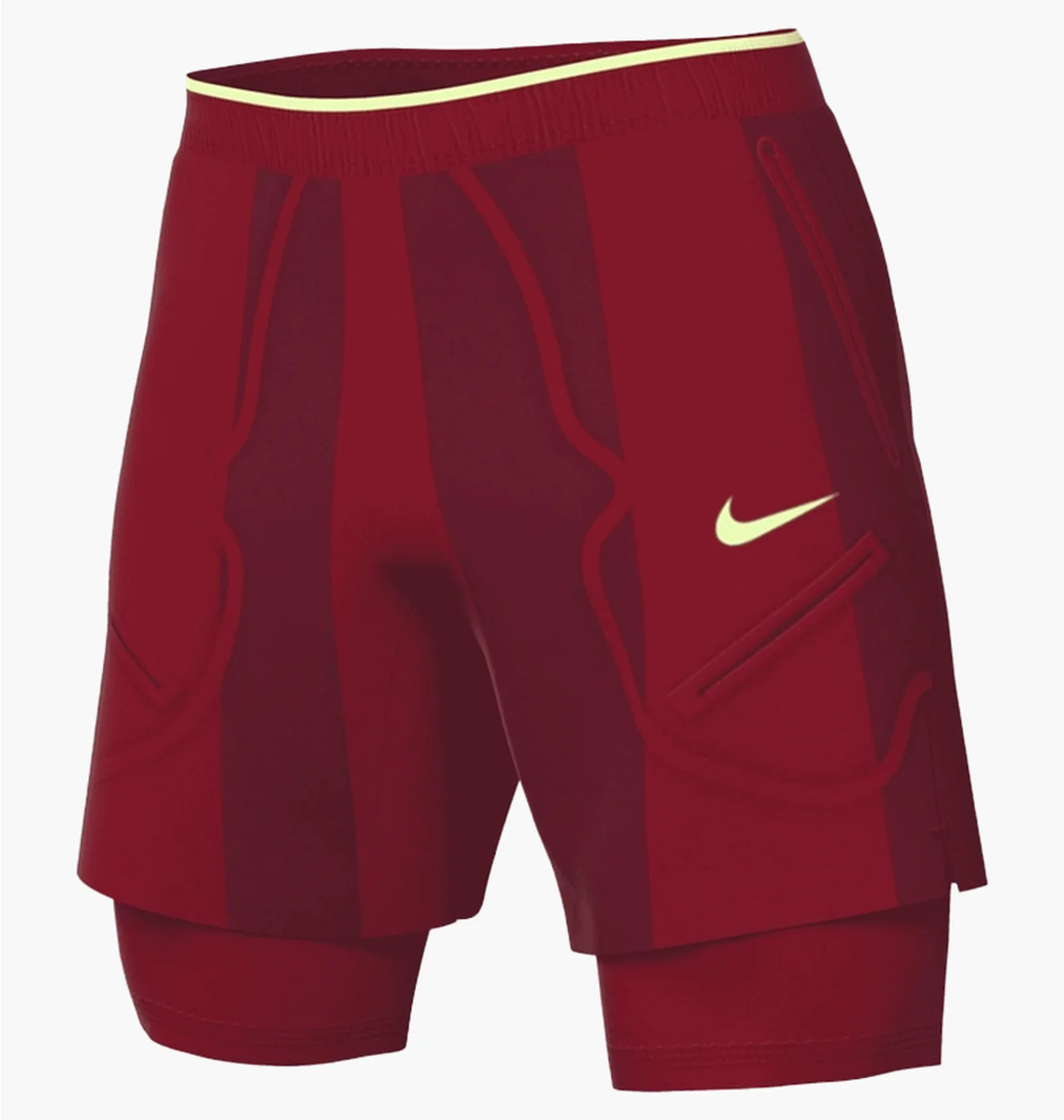 Шорти чоловічі Nike Court Slam Dri-Fit Tennis Bordo FD5218-687