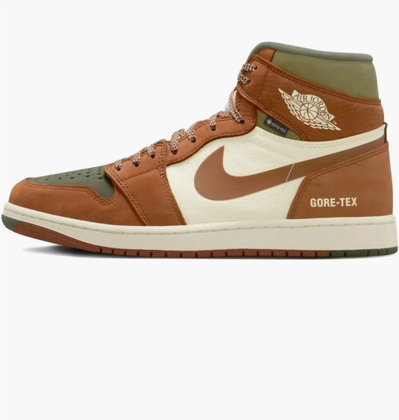 Кросівки чоловічі Air Jordan 1 High Element Gore-Tex Sand Coffee Brown DB2889-102