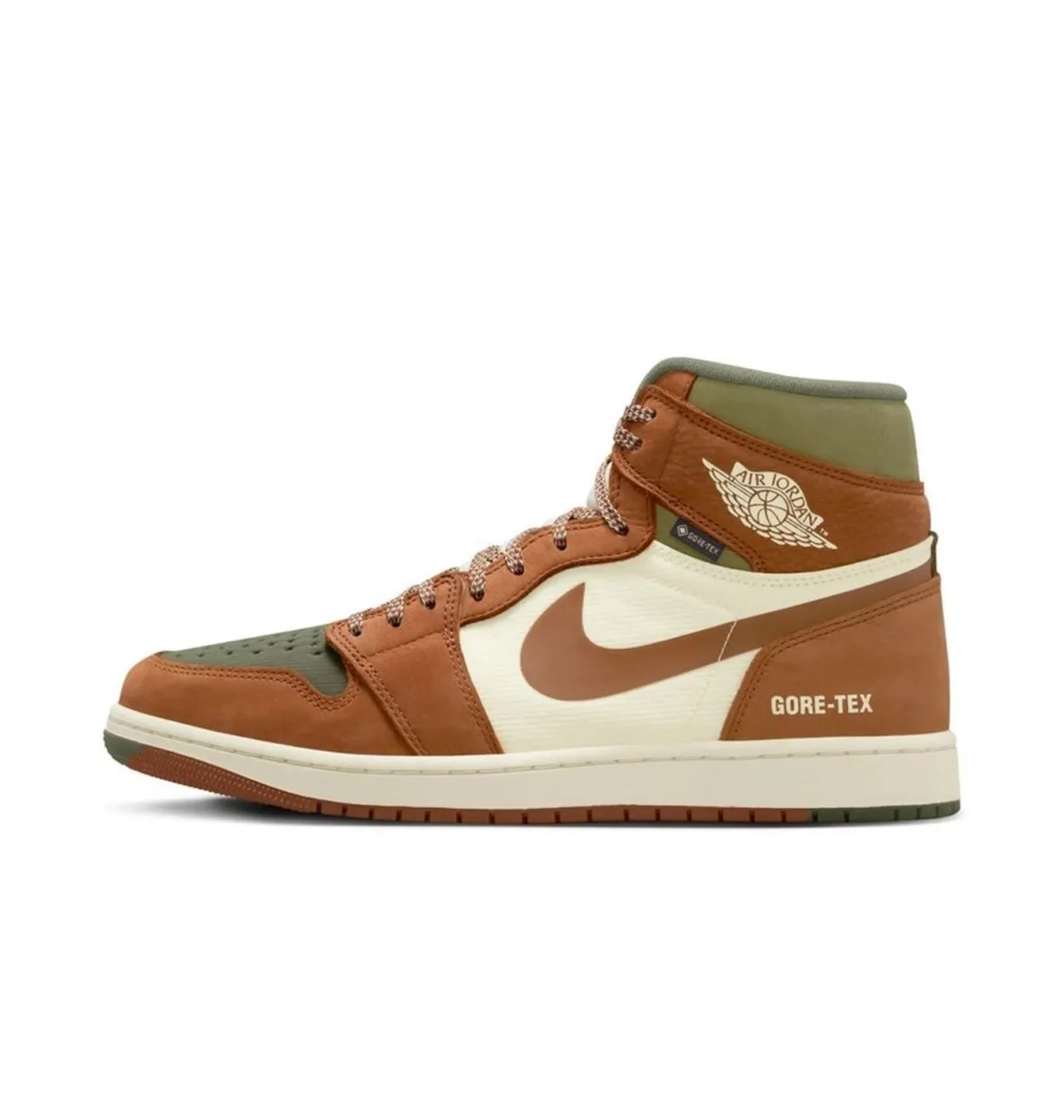 Кросівки чоловічі Air Jordan 1 High Element Gore-Tex Sand Coffee Brown DB2889-102