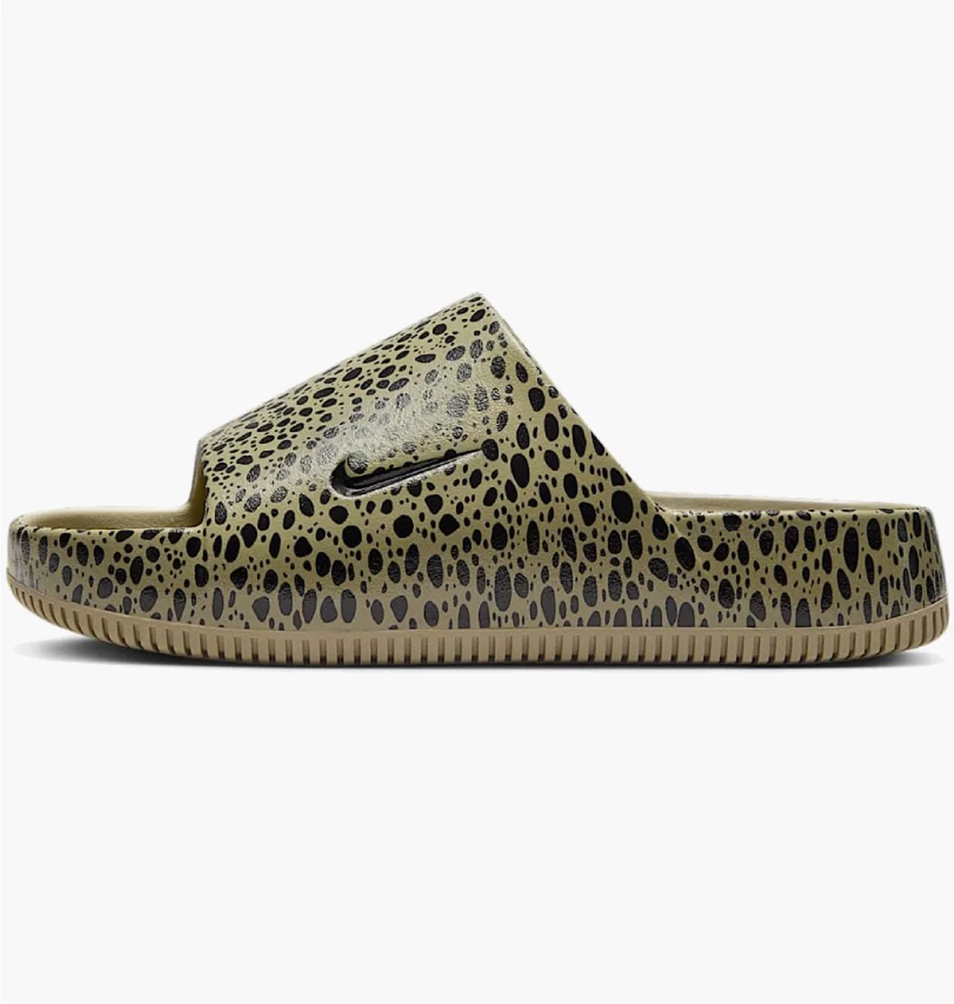 Тапочки жіночі Nike Calm Slide Print Ns Olive HM5072-200