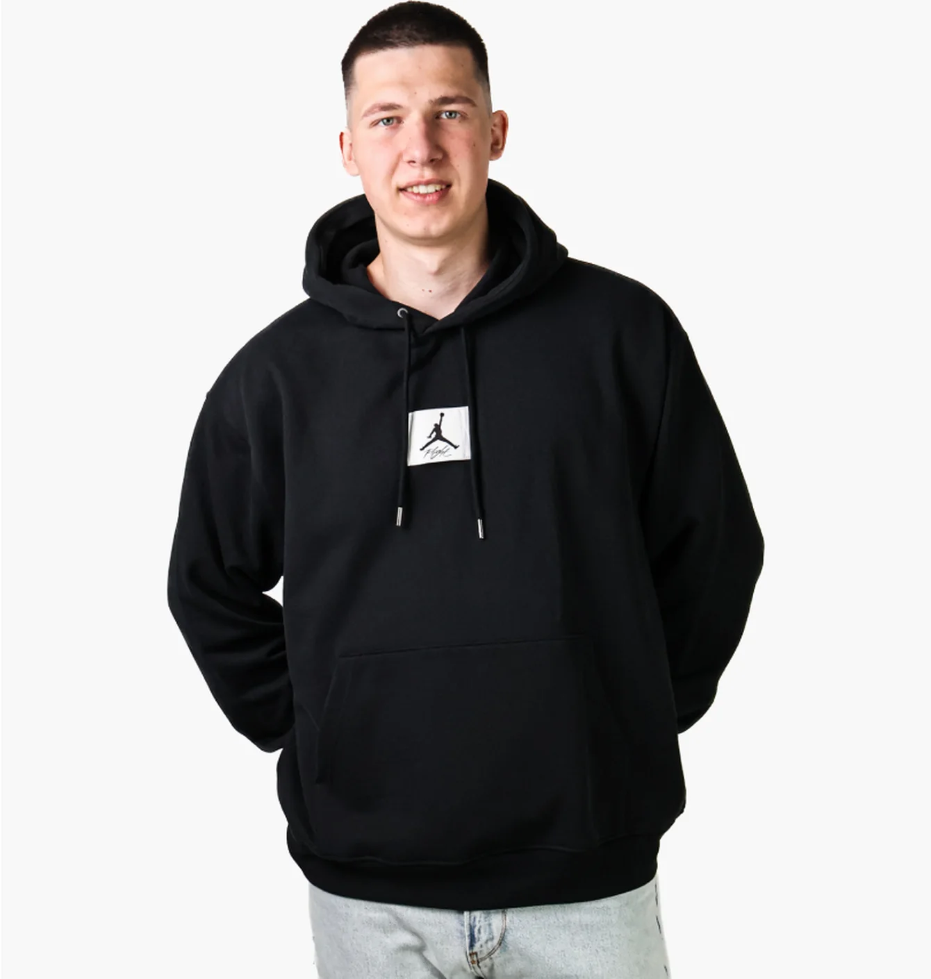 Худі чоловіче Air Jordan Flight Fleece Pullover Hoodie Black Dq7338-010