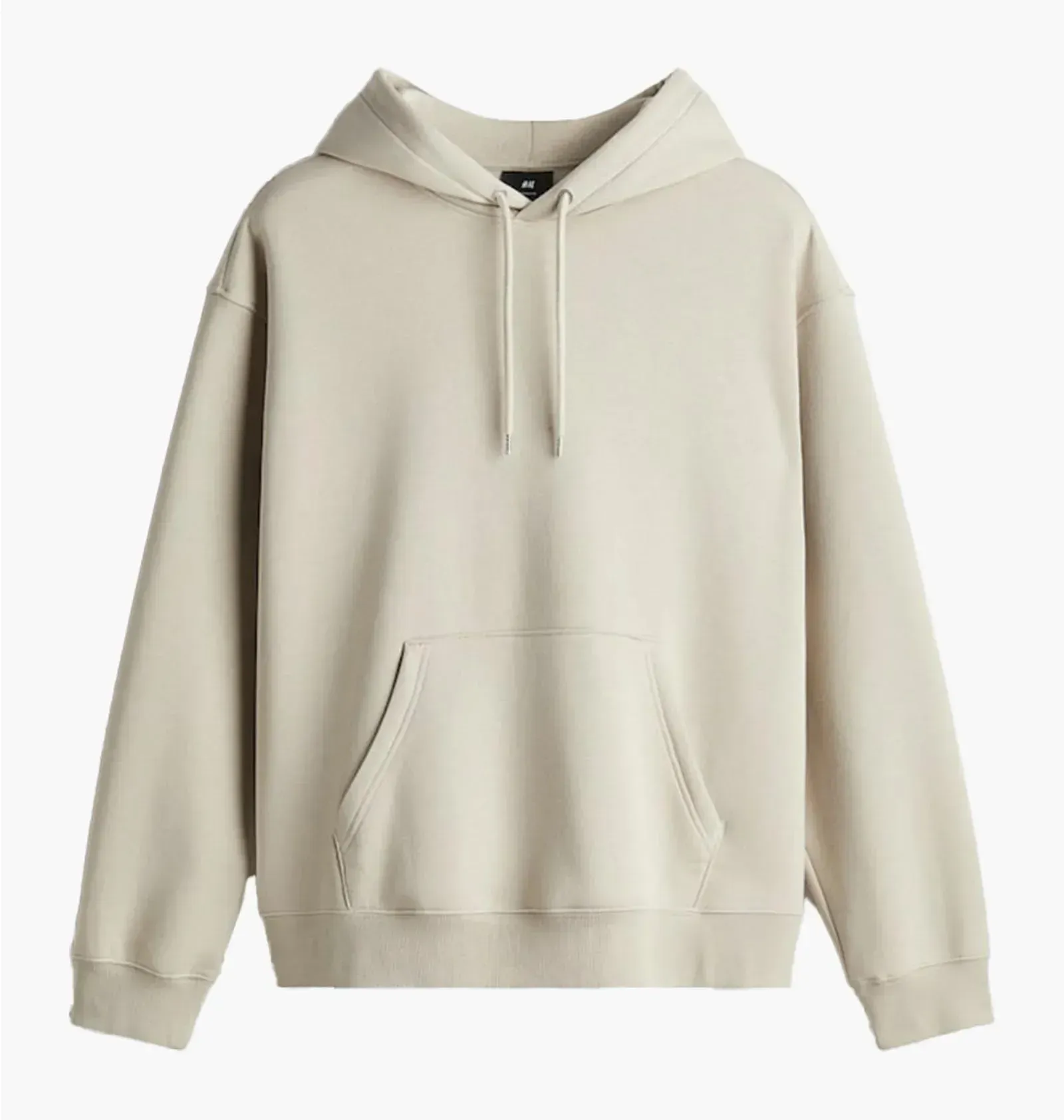 Кофта чоловіча H&M H&M Capuchonsweater - Loose Fit Beige (0970819060)