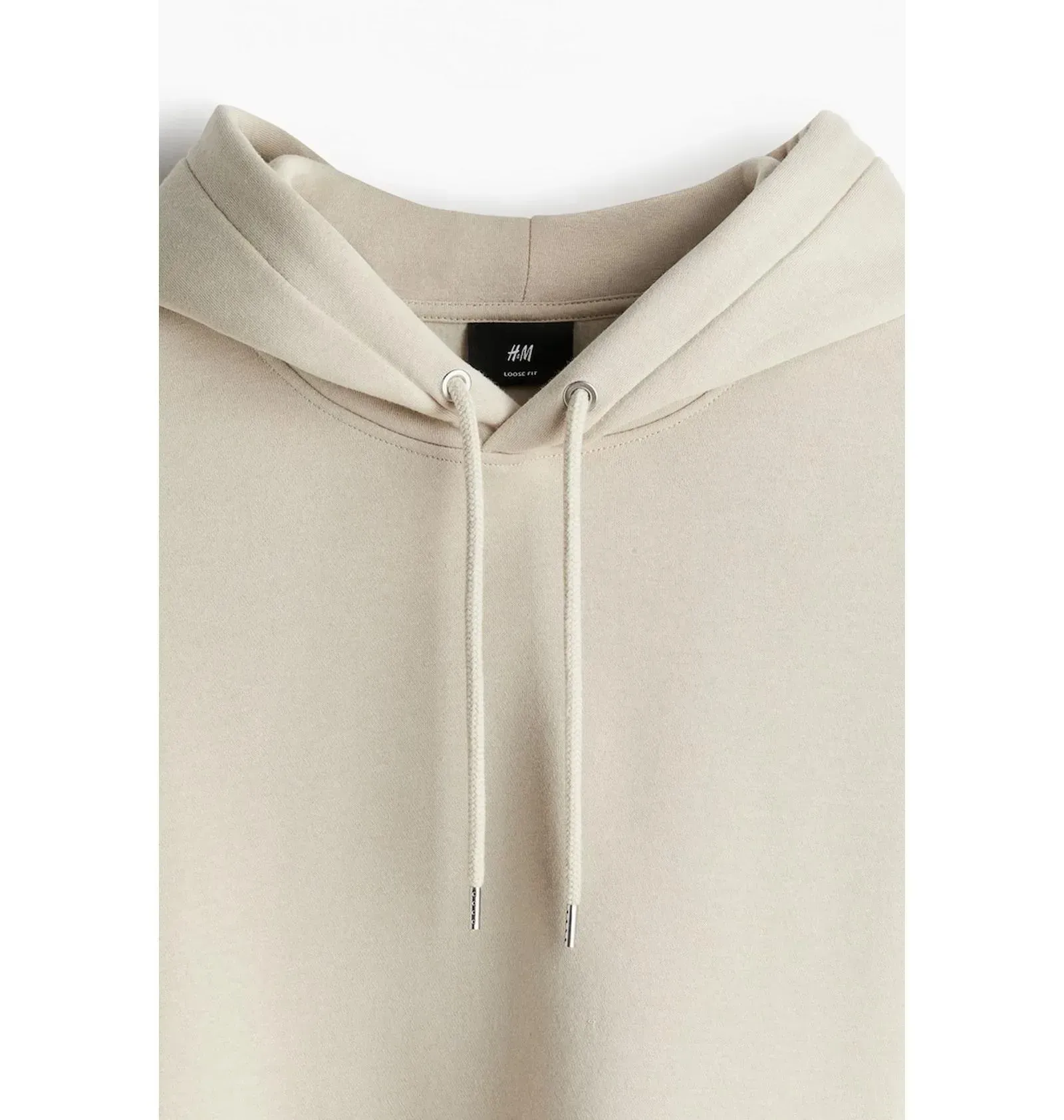 Кофта чоловіча H&M H&M Capuchonsweater - Loose Fit Beige (0970819060)