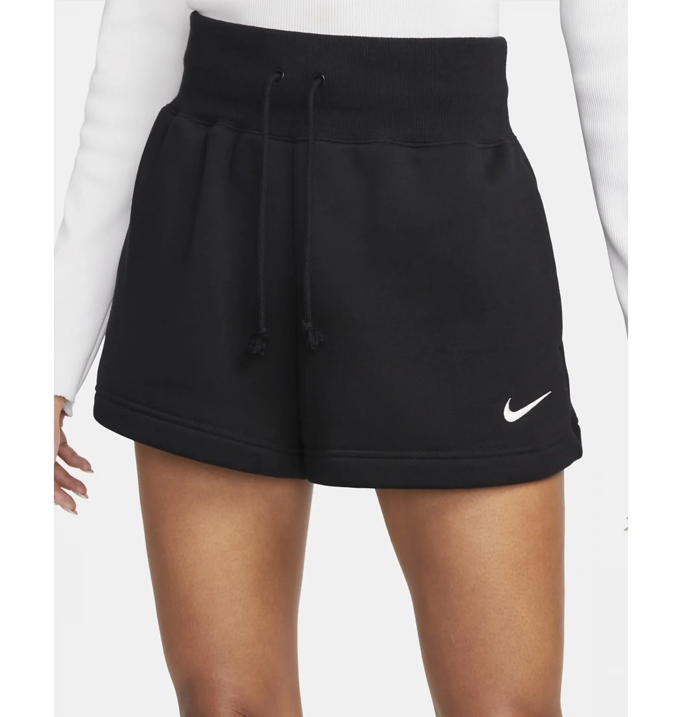 Шорти жіночі Nike Nsw Phoenix Fleece High-Rise Shorts Black FD1409-010