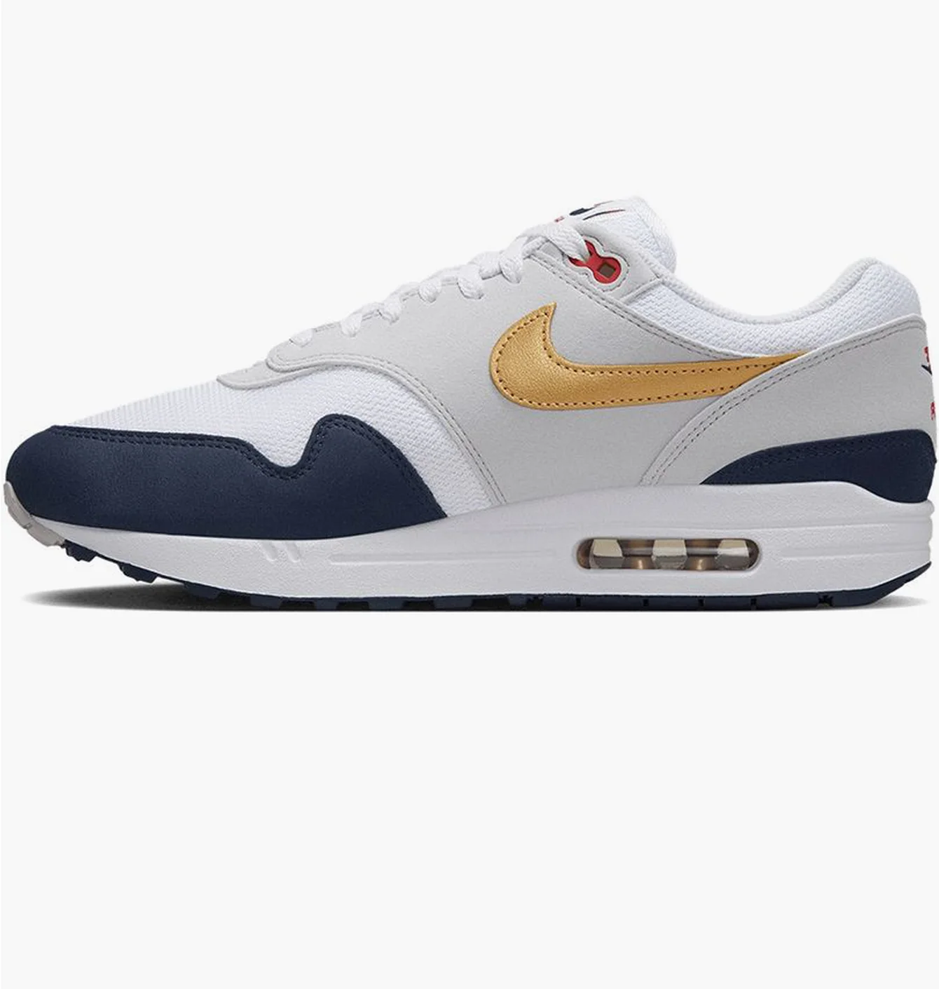 Кросівки чоловічі Nike Air Max 1 Olympics White/Grey HM9604-400