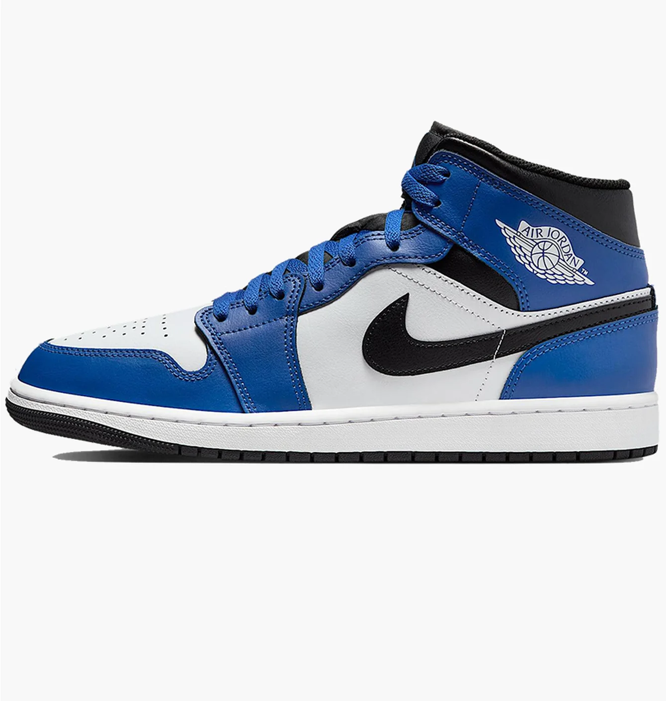 Кросівки чоловічі Air Jordan 1 Mid Blue/White DQ8426-402