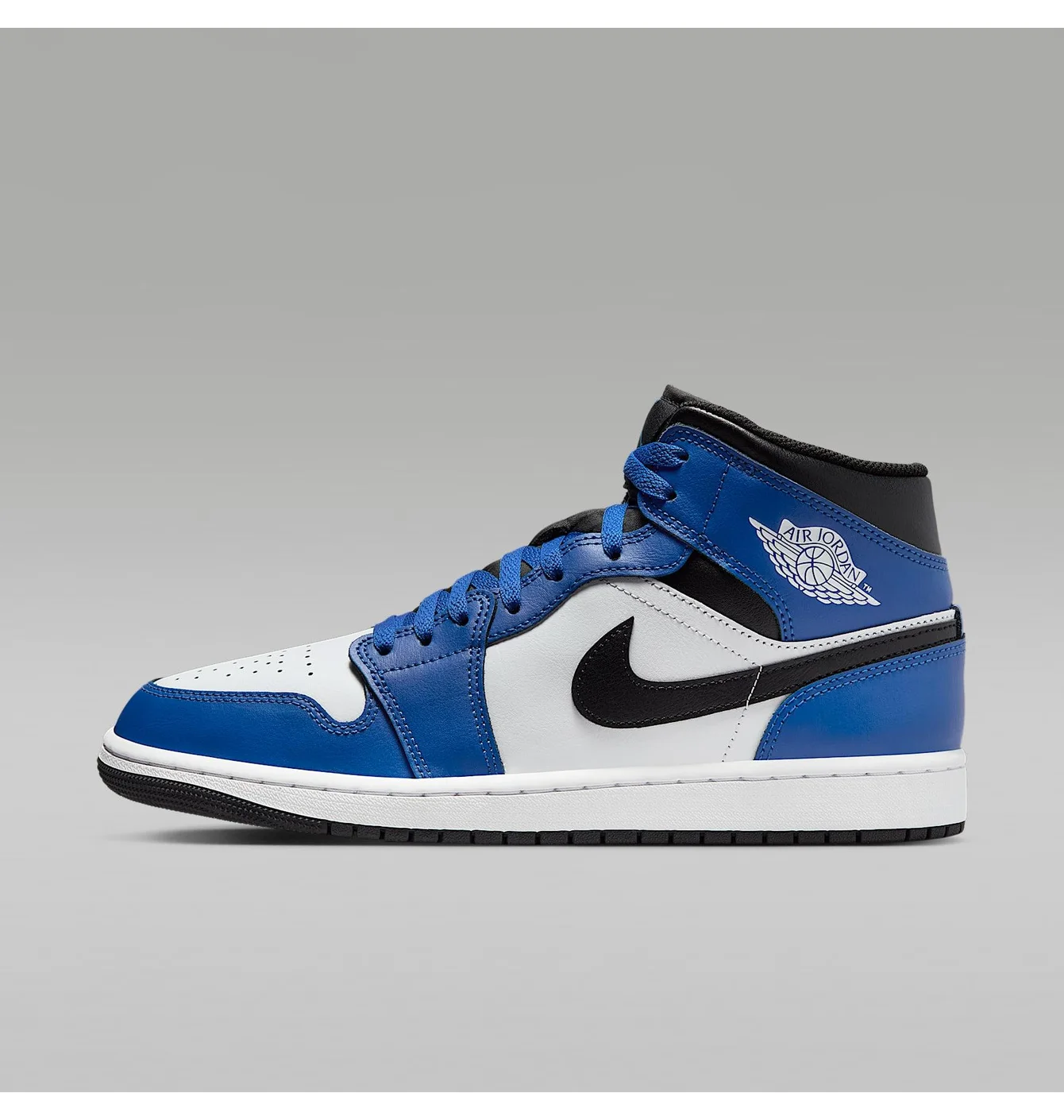 Кросівки чоловічі Air Jordan 1 Mid Blue/White DQ8426-402