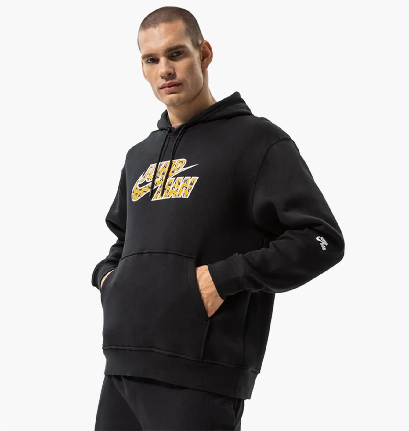 Худі чоловіче Air Jordan M J Flt Mvp Jm Flc Po Black Dq8037-010