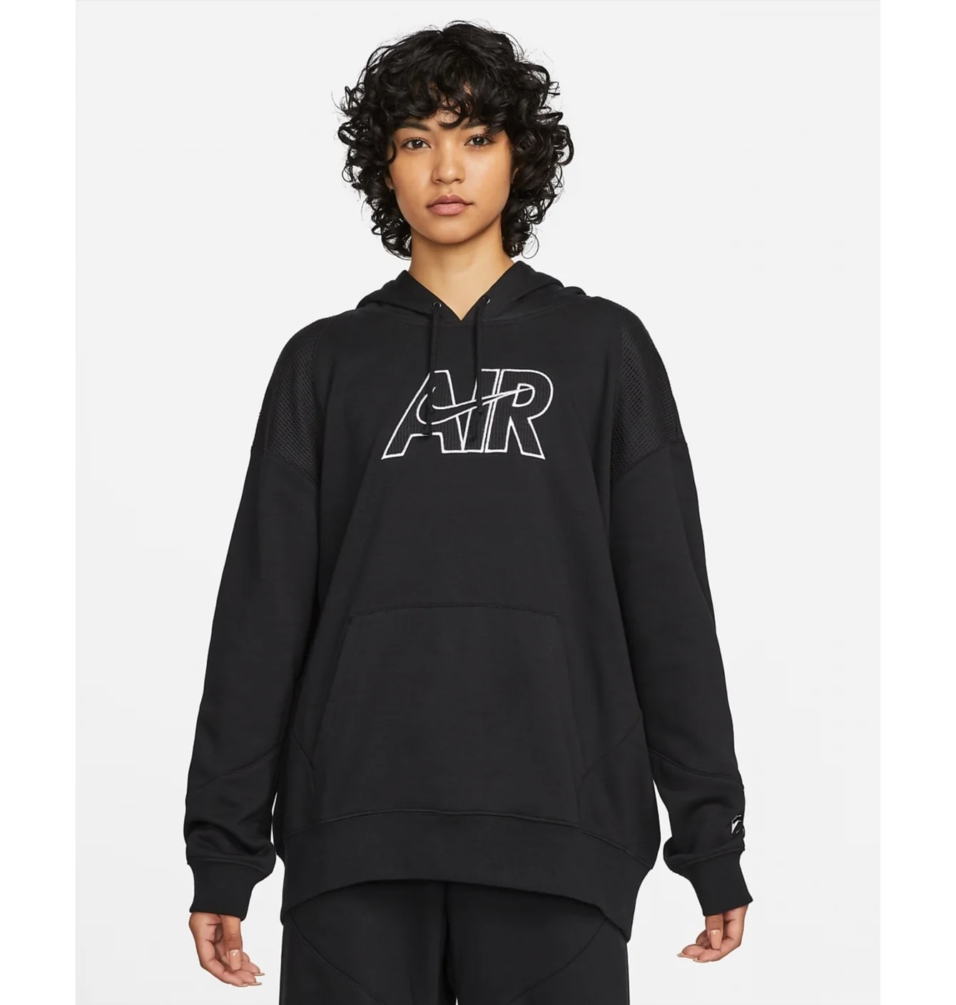 Худі унісекс Nike Air Fleece Hoodie Black Dm6059-010