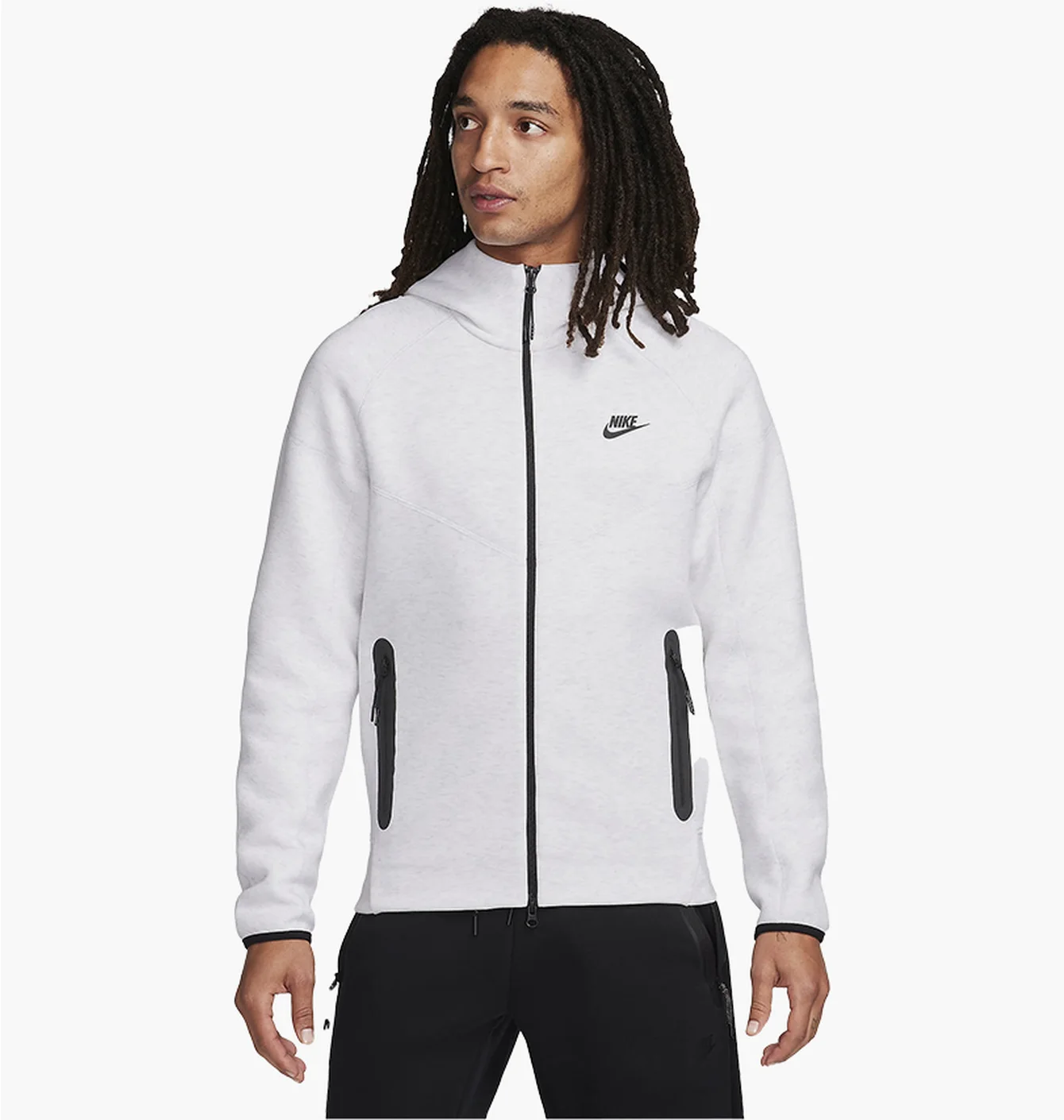 Толстовка чоловіча Nike Sportswear Tech Fleece Windrunner White FB7921-051