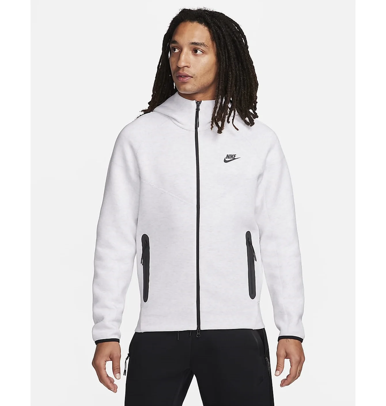 Толстовка чоловіча Nike Sportswear Tech Fleece Windrunner White FB7921-051