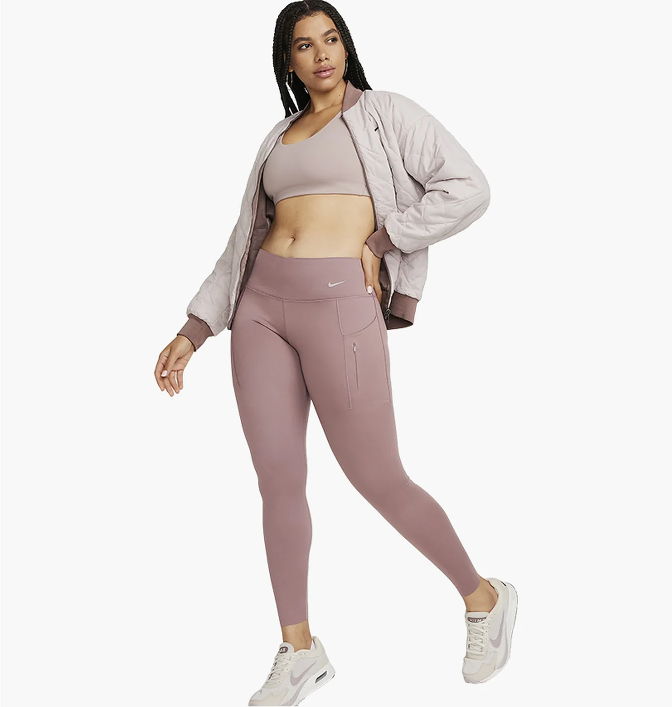 Легінси жіночі Nike Go Bordo DQ5672-208