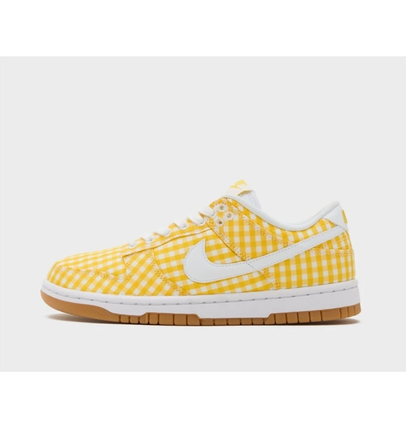 Кросівки жіночі Nike Dunk Low Gingham Yellow DZ2777-700