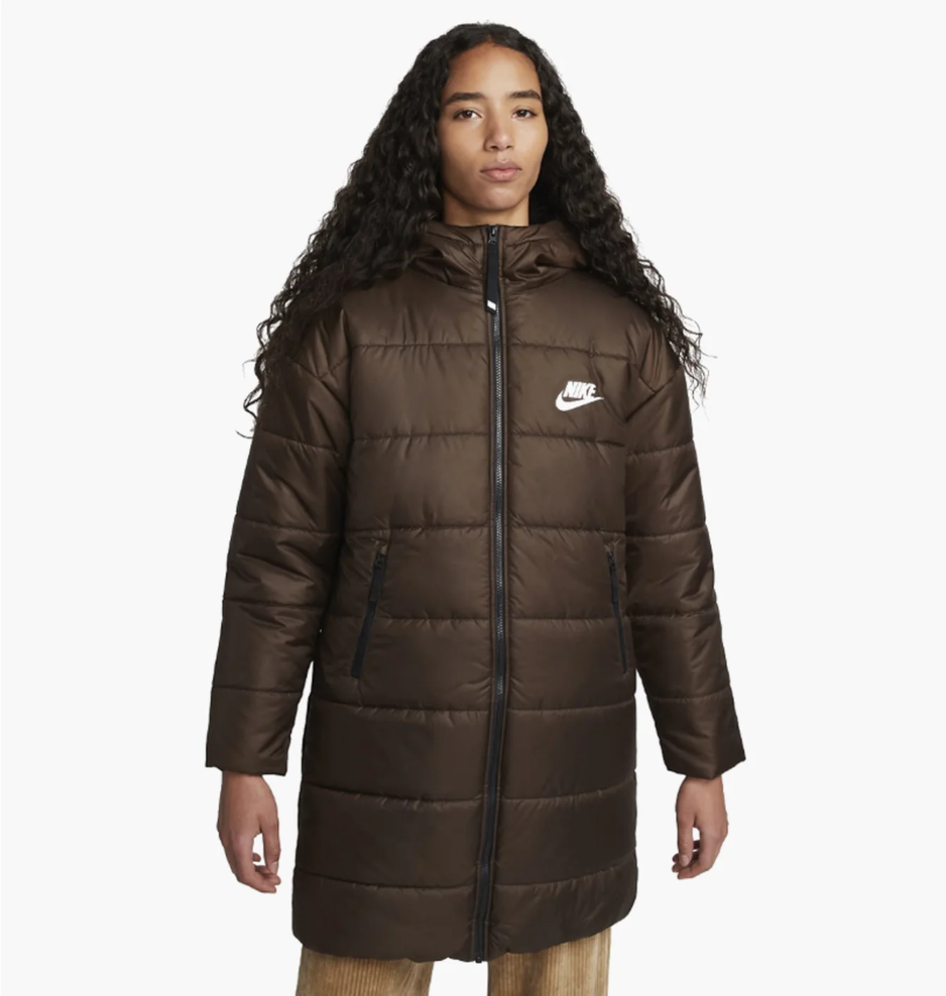 Парка жіноча Nike Sportswear Therma-Fit Repel Brown Dx1798-237