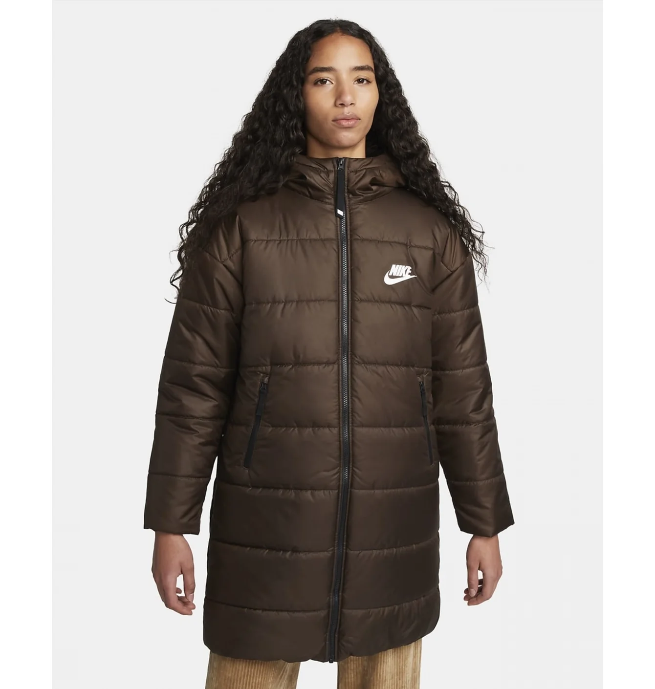 Парка жіноча Nike Sportswear Therma-Fit Repel Brown Dx1798-237