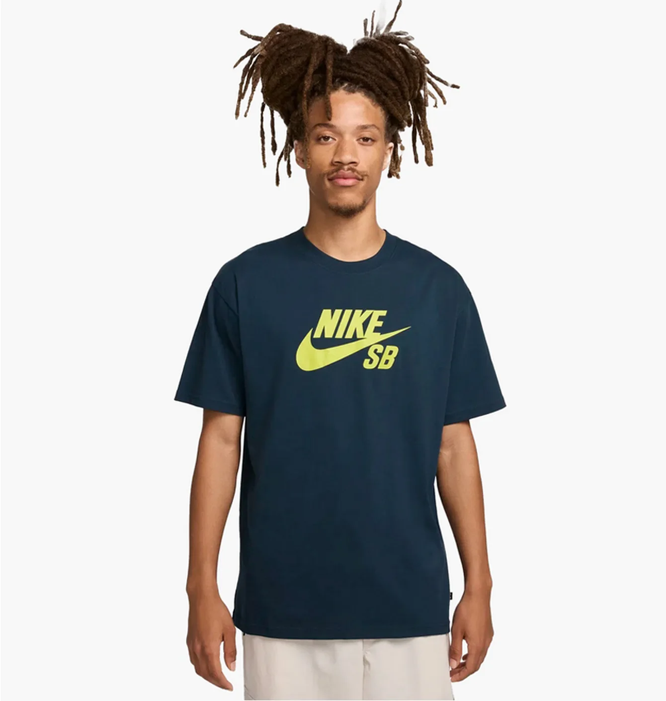 Футболка чоловіча Nike Logo Skate T-Shirt Blue CV7539-478