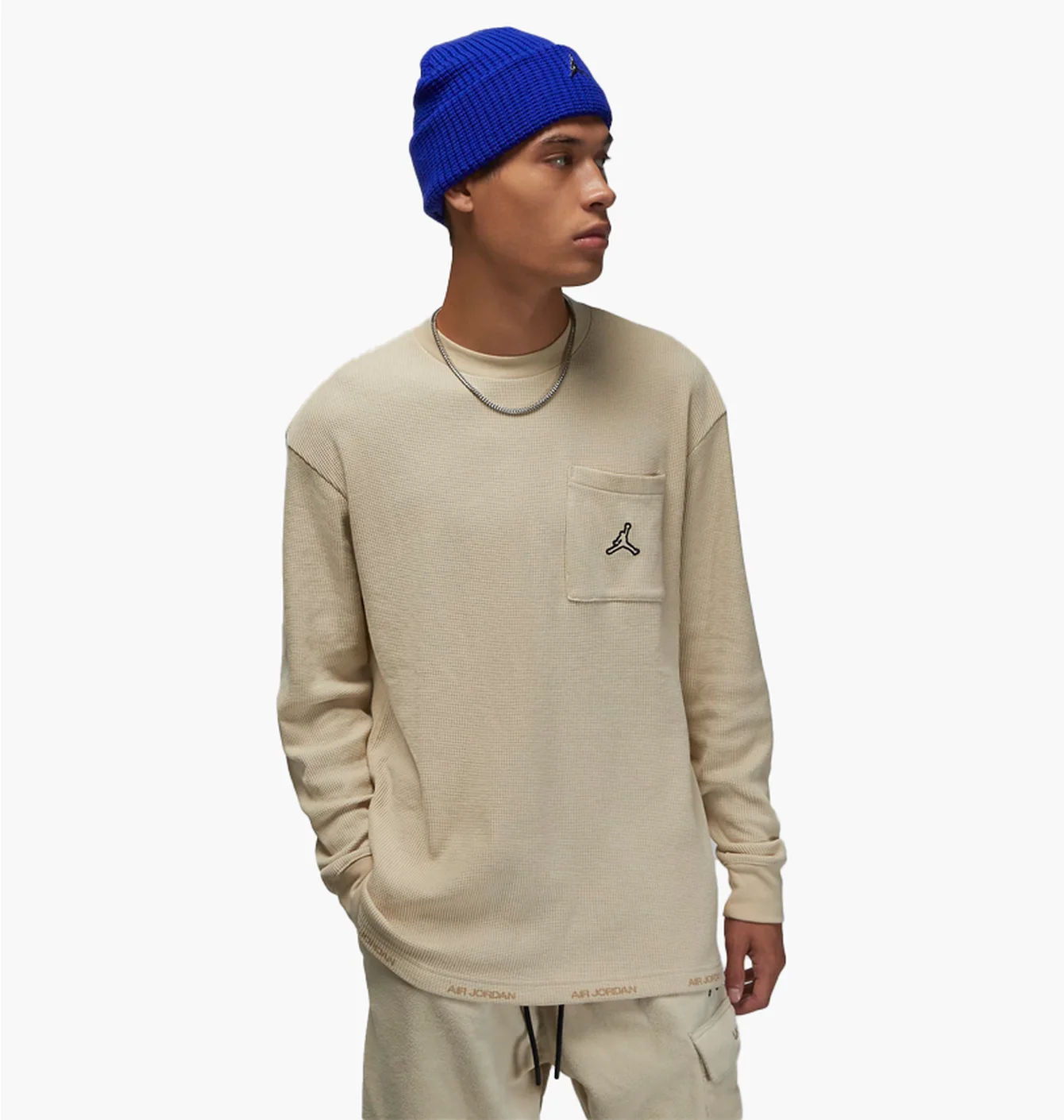 Лонгслів чоловічий Air Jordan Essentials Beige DV1585-206