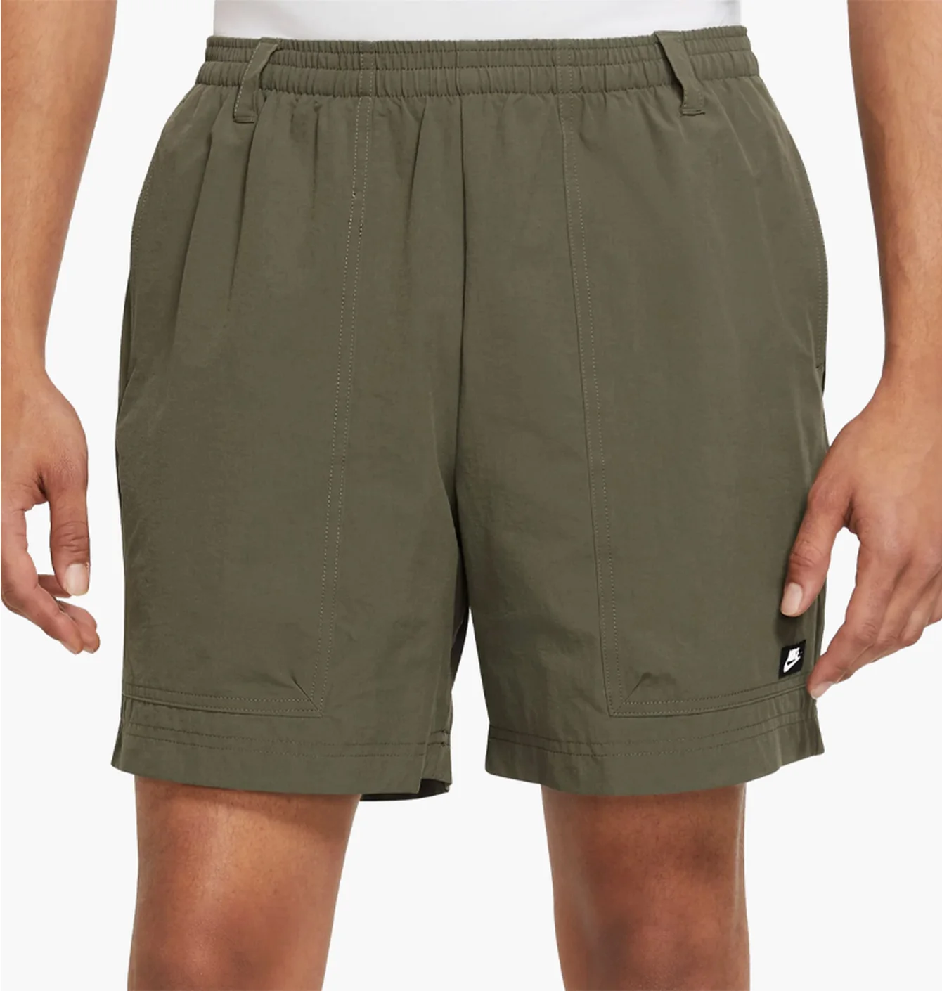 Шорти чоловічі Nike Sportswear Sport Essential Woven Camp Shorts Olive DQ4907-222