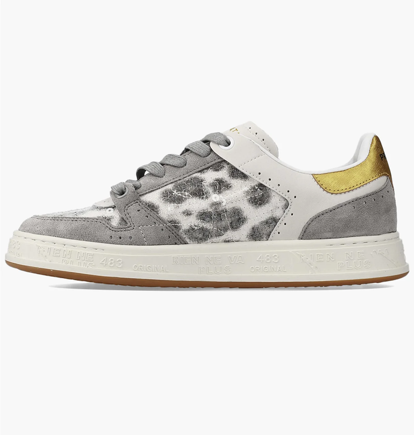Кросівки жіночі Premiata Quinn Var.7657 Grey/Beige QUINND-7657