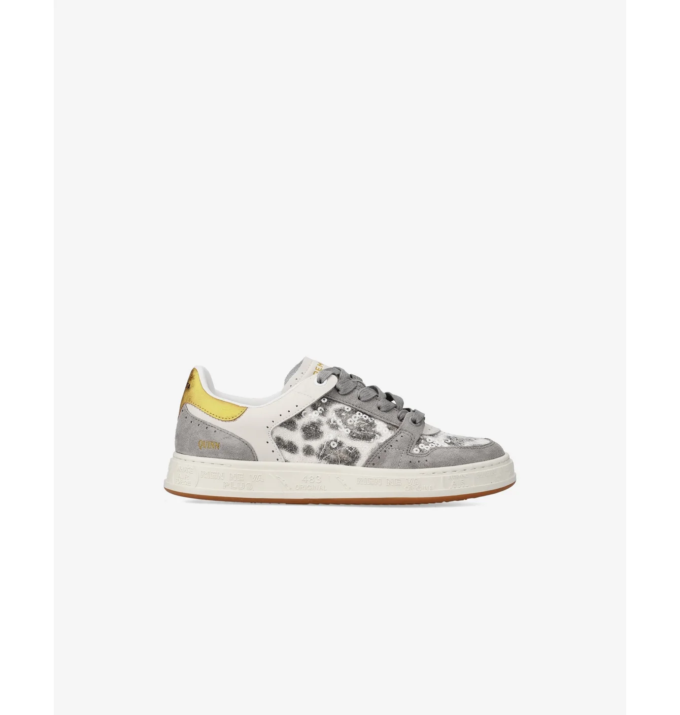 Кросівки жіночі Premiata Quinn Var.7657 Grey/Beige QUINND-7657