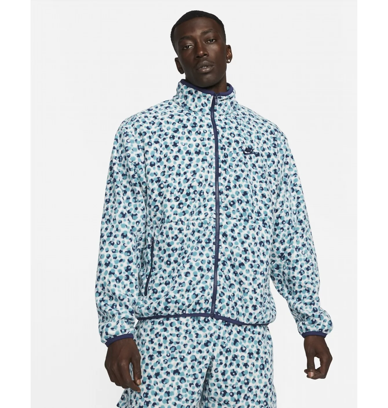 Куртка чоловіча Nike Club Fleece+ Blue Dx0531-379