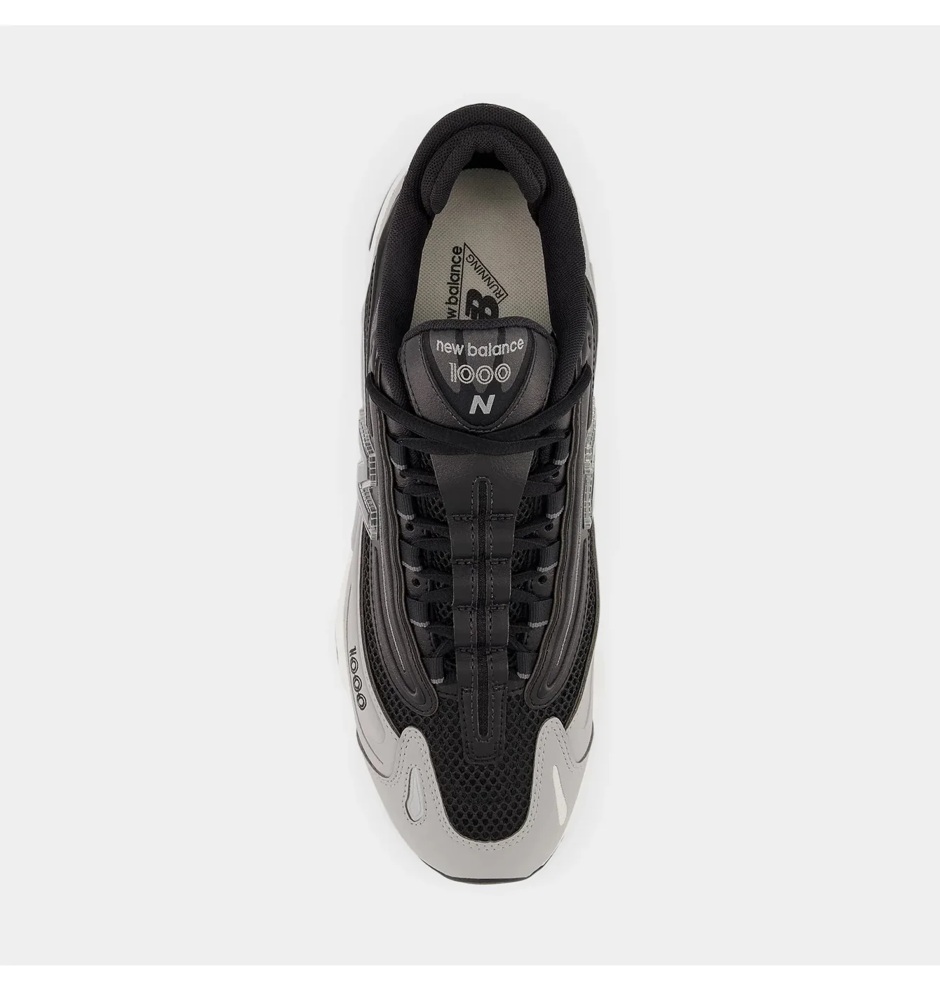 Кросівки чоловічі New Balance 1000 Grey/Black M1000A