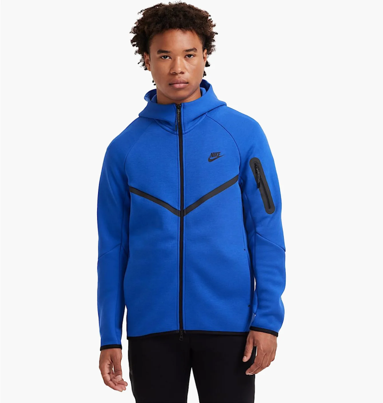 Толстовка чоловіча Nike Tech Fleece Blue HV0949-480