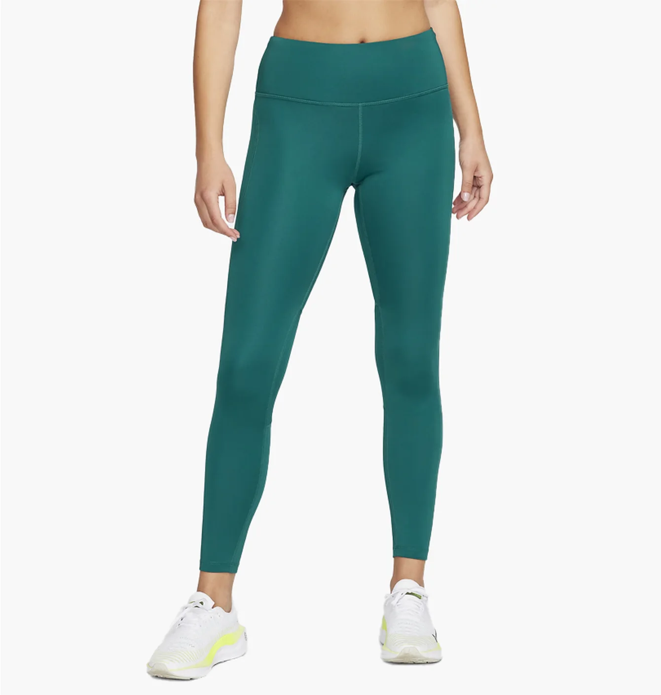 Легінси жіночі Nike Fast Mid-Rise 7/8 Graphic Leggings With Pockets Turquoise FB4656-381