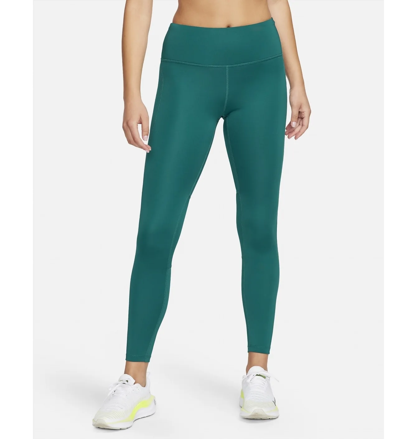 Легінси жіночі Nike Fast Mid-Rise 7/8 Graphic Leggings With Pockets Turquoise FB4656-381